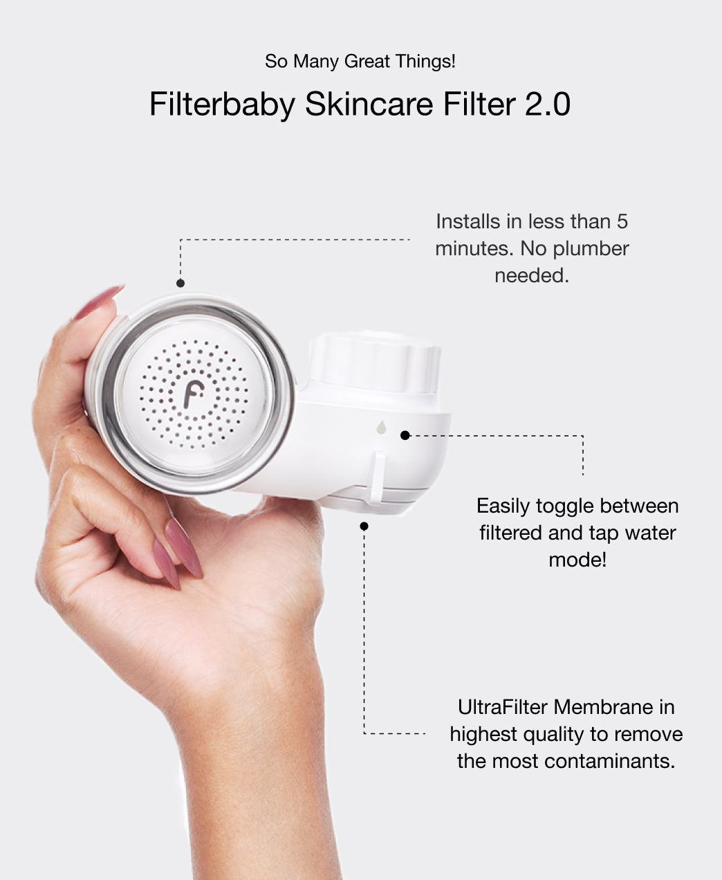 Filterbaby Skincare Faucet 2.0 - Starter Kit