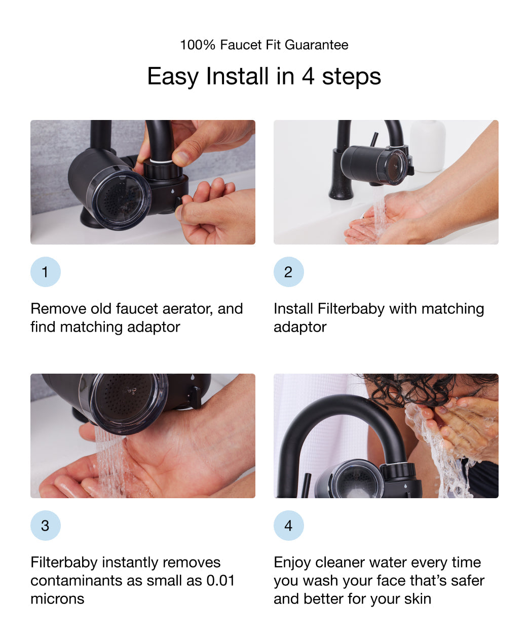 Filterbaby Skincare Faucet 2.0 - Deluxe Kit